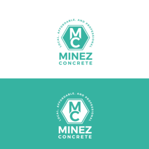 Logo Design by Sujit Banerjee for Minez Concrete | Design: #18233667