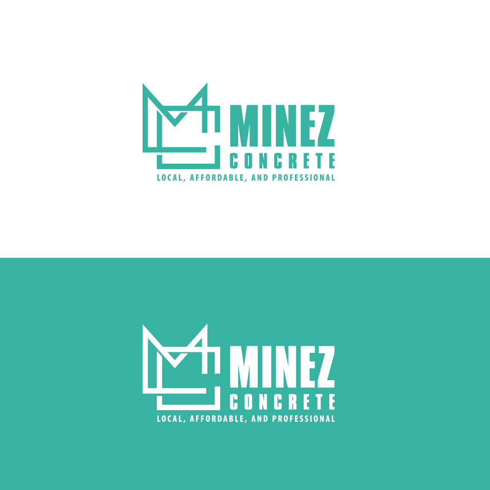 Logo Design by Sujit Banerjee for Minez Concrete | Design #18233668