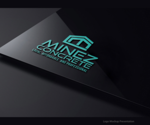 Logo Design by zebronicgraphic for Minez Concrete | Design: #18237258