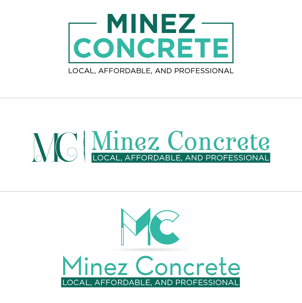 Logo Design by codopoliz.solutions for Minez Concrete | Design #18239348
