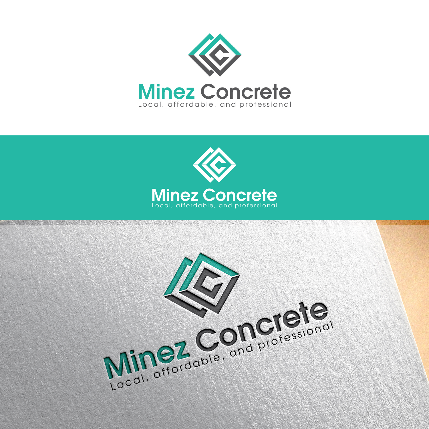 Logo Design by Maxo-Biz for Minez Concrete | Design #18234056
