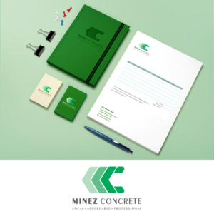 Logo Design by jalusani for Minez Concrete | Design #18238870