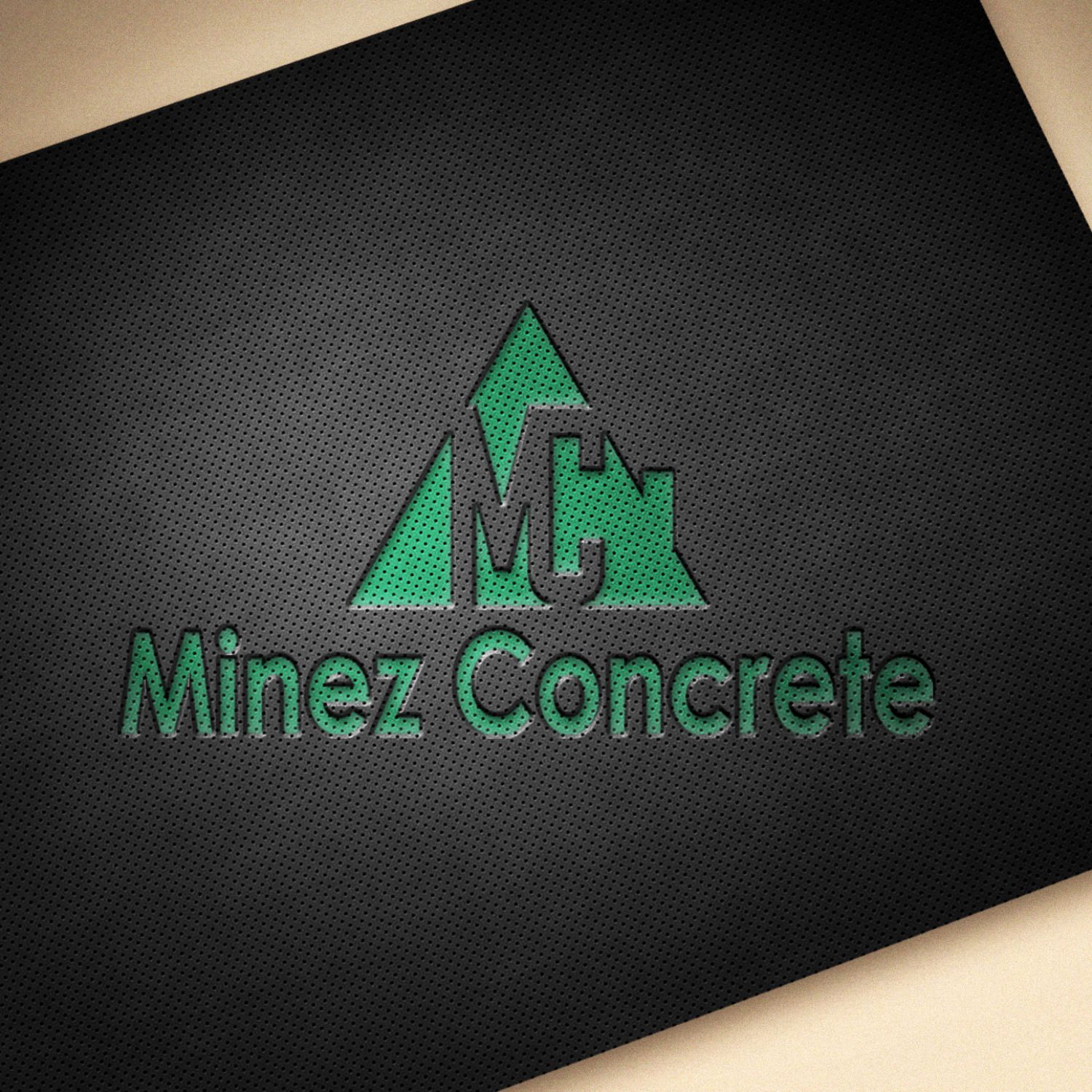 Logo Design by chafidun95 for Minez Concrete | Design #18237126