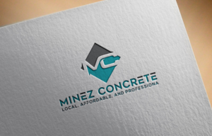 Logo Design by Ujumaki 2 for Minez Concrete | Design: #18237180