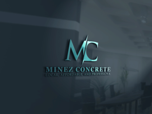 Logo Design by Ujumaki 2 for Minez Concrete | Design: #18237182