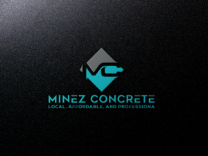 Logo Design by Ujumaki 2 for Minez Concrete | Design: #18237185
