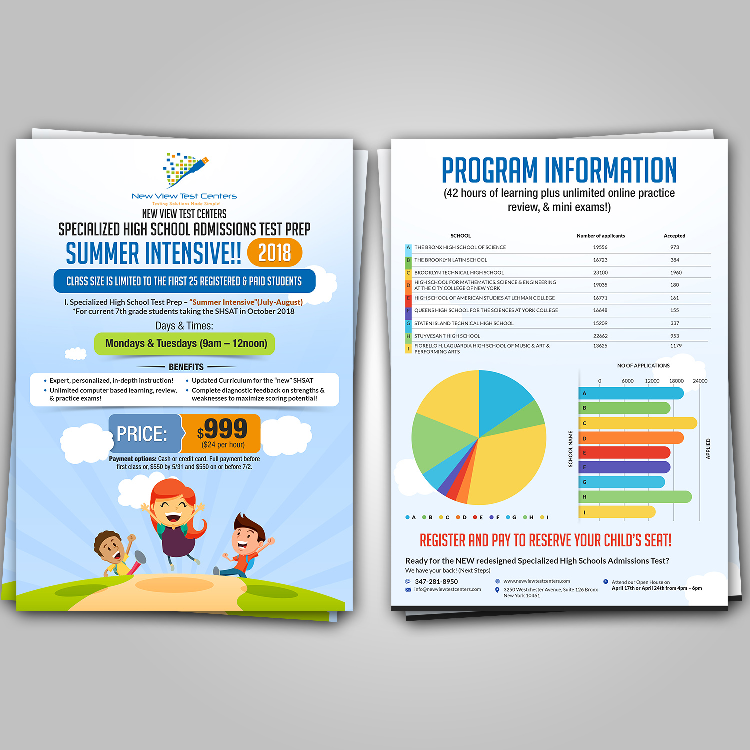 Design de Flyer par debdesign pour New View Test Centers, LLC | Design #18242385