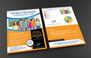 Flyer Design by Deziners Zone for New View Test Centers, LLC | Design: #18244195