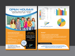 Flyer Design by Deziners Zone for New View Test Centers, LLC | Design: #18244197