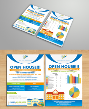 Flyer Design by ecorokerz for New View Test Centers, LLC | Design #18241386