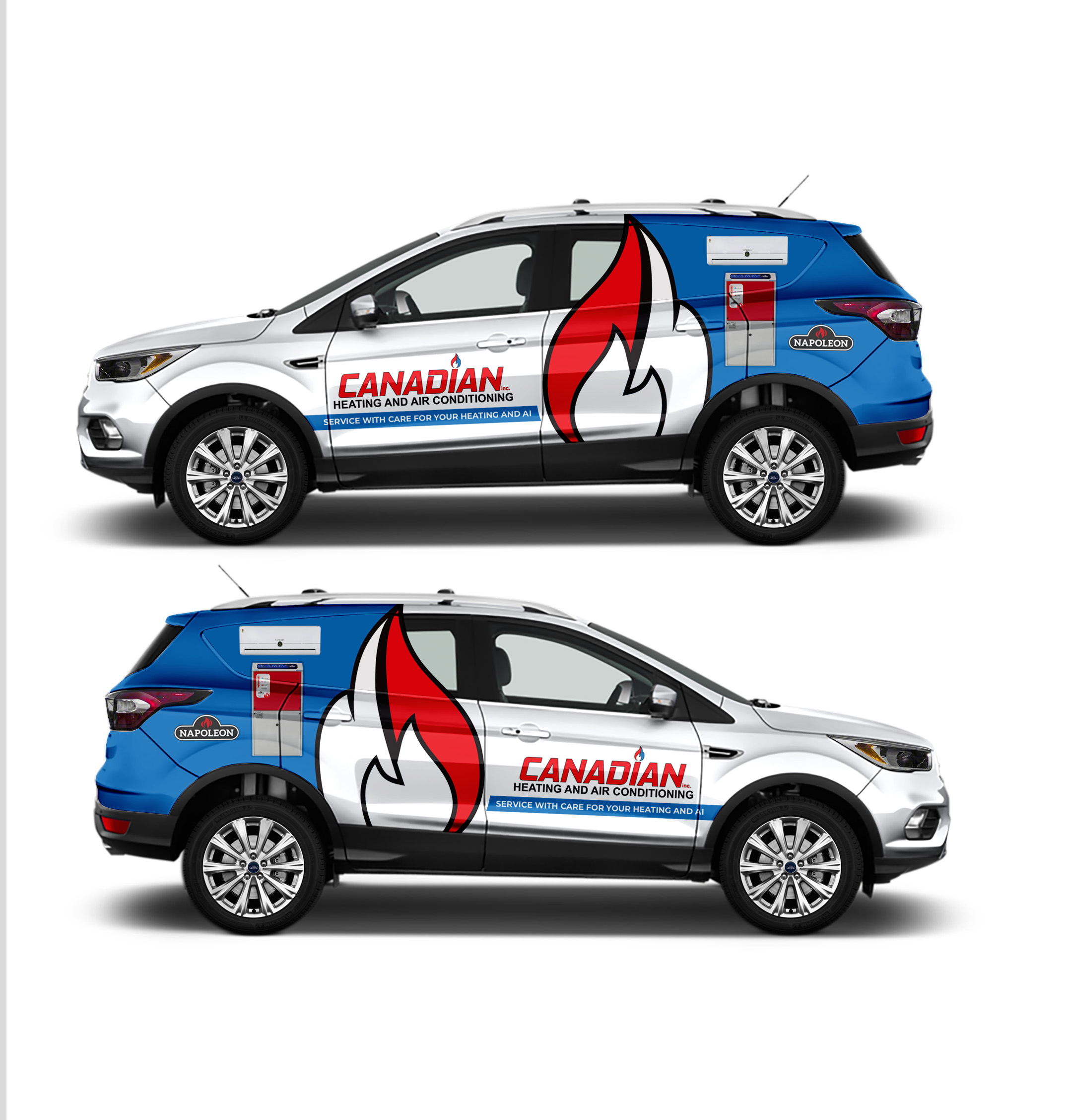 Grafik-Design von Rasel Art für Canadian heating and air conditioning | Design #25746449