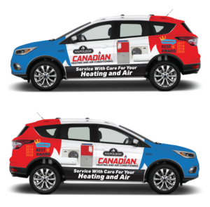 Graphic Design by Deziners Zone for Canadian heating and air conditioning | Design: #25748477