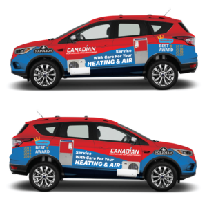 Graphic Design by Deziners Zone for Canadian heating and air conditioning | Design: #25748479