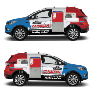 Graphic Design by Deziners Zone for Canadian heating and air conditioning | Design: #25753739