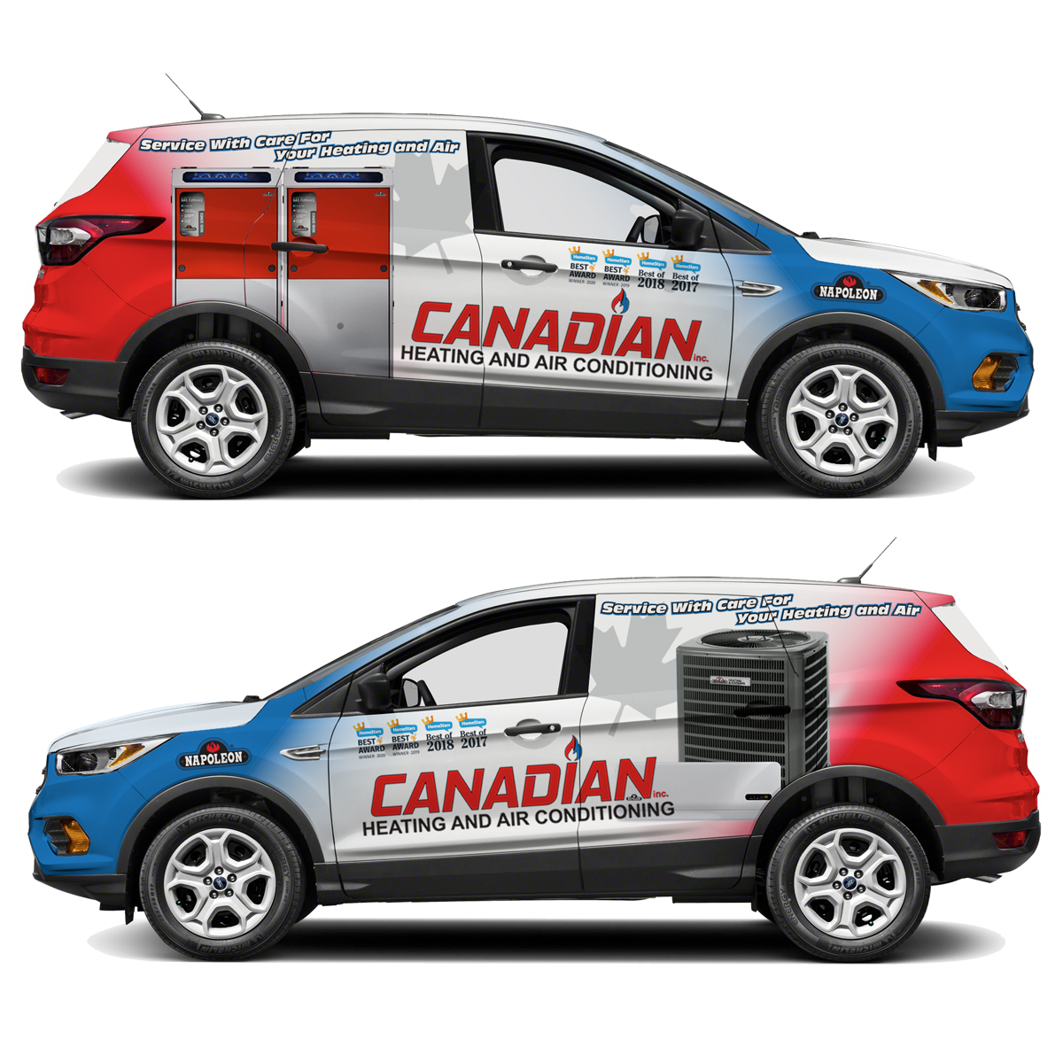 Design Graphique par Zainny Azuar pour Canadian heating and air conditioning | Design #25745976