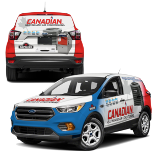 Graphic Design by Zainny Azuar for Canadian heating and air conditioning | Design: #25745978
