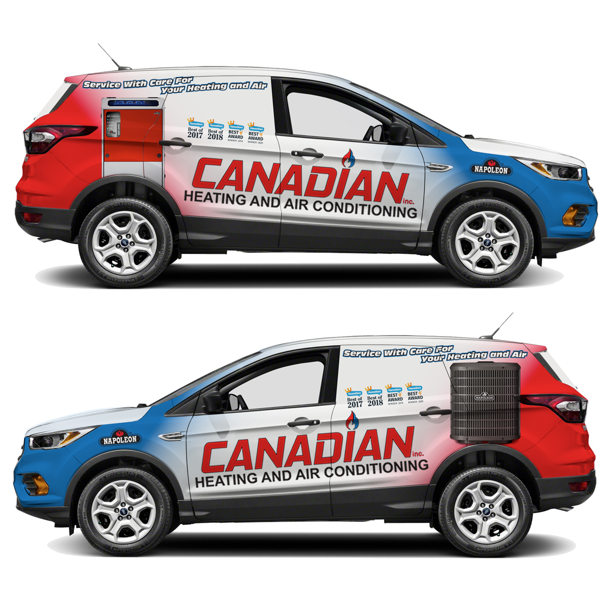Graphic Design by Zainny Azuar for Canadian heating and air conditioning | Design #25750854