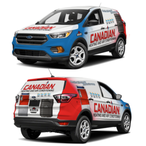 Graphic Design by Zainny Azuar for Canadian heating and air conditioning | Design: #25750857