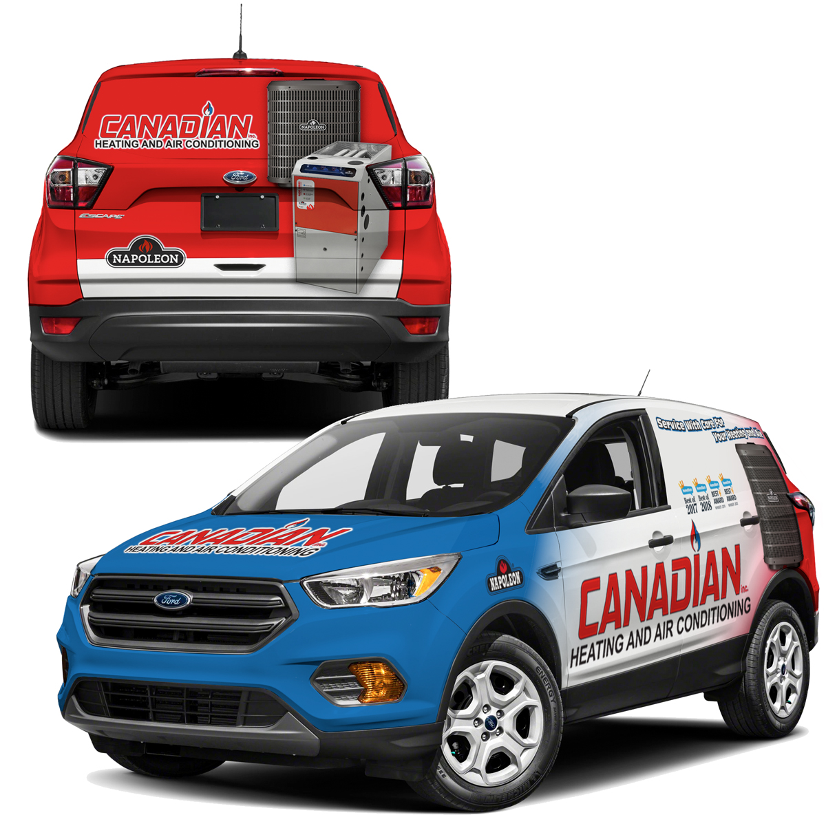 Graphic Design by Zainny Azuar for Canadian heating and air conditioning | Design #25754705