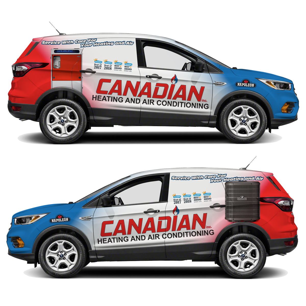 Grafik-Design von Zainny Azuar für Canadian heating and air conditioning | Design #25754760