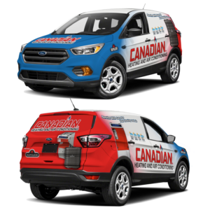 Graphic Design by Zainny Azuar for Canadian heating and air conditioning | Design: #25758122
