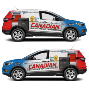 Graphic Design by Zainny Azuar for Canadian heating and air conditioning | Design: #25766039