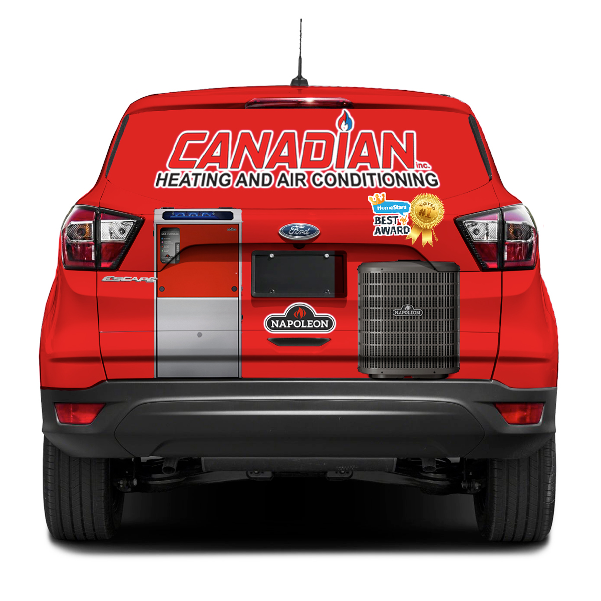 Grafik-Design von Zainny Azuar für Canadian heating and air conditioning | Design #25766041