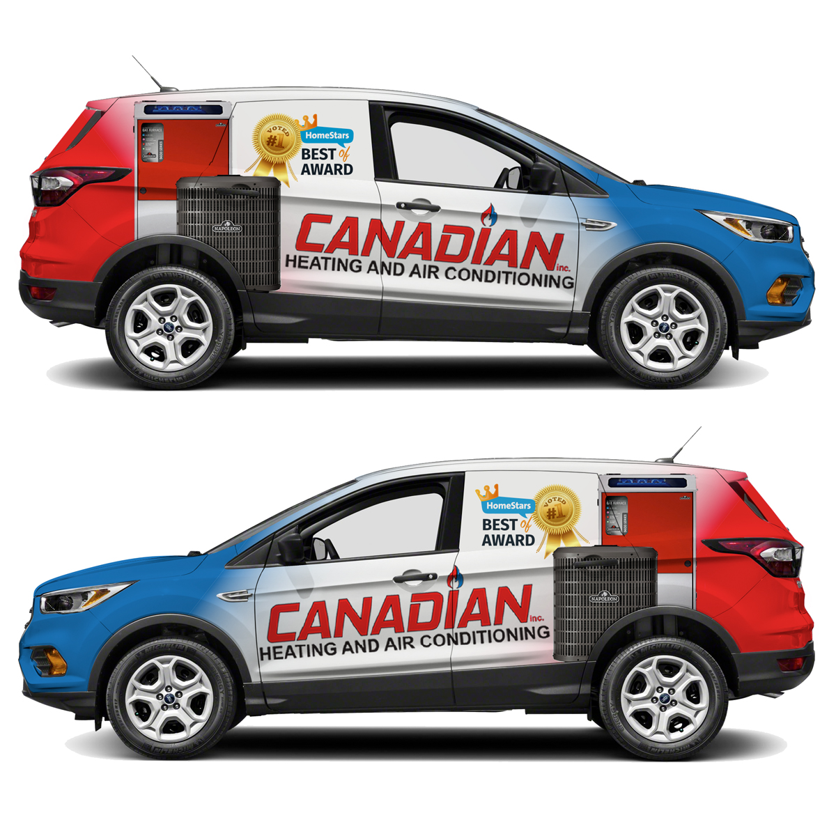Graphic Design by Zainny Azuar for Canadian heating and air conditioning | Design #25769729
