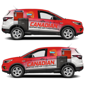 Graphic Design by Zainny Azuar for Canadian heating and air conditioning | Design: #25772341