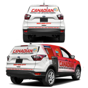 Graphic Design by Zainny Azuar for Canadian heating and air conditioning | Design: #25772344