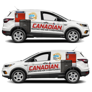 Graphic Design by Zainny Azuar for Canadian heating and air conditioning | Design: #25772346