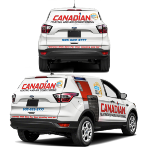 Graphic Design by Zainny Azuar for Canadian heating and air conditioning | Design: #25772348