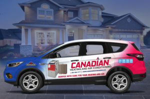 Graphic Design by Fine Graphics House for Canadian heating and air conditioning | Design: #25750425