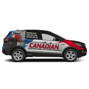 Vehicle wrap for salesman car in the heating and cooling business | Diseño Gráfico por haru_ichiban