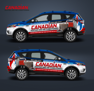 Graphic Design by Iryna S for Canadian heating and air conditioning | Design: #25749125