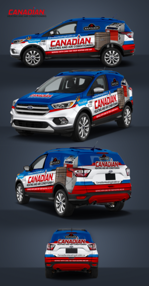 Graphic Design by Iryna S for Canadian heating and air conditioning | Design: #25753806