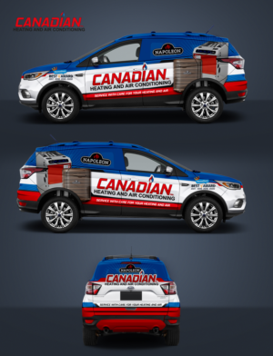 Graphic Design by Iryna S for Canadian heating and air conditioning | Design: #25774509
