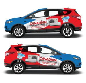 Graphic Design by Shumaila Kiran for Canadian heating and air conditioning | Design: #25744112