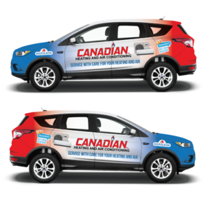 Graphic Design by Shumaila Kiran for Canadian heating and air conditioning | Design: #25744113