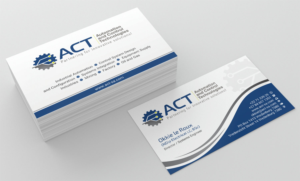 Business Card Design by INDIAN_Ashok for Automation and Control Technologies | Design: #18241652