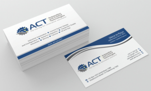 Business Card Design by INDIAN_Ashok for Automation and Control Technologies | Design: #18241656