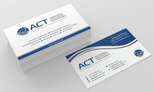 Business Card Design by INDIAN_Ashok for Automation and Control Technologies | Design: #18241658