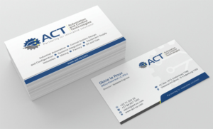 Business Card Design by INDIAN_Ashok for Automation and Control Technologies | Design: #18241667