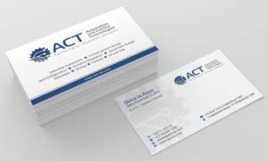 Business Card Design by INDIAN_Ashok for Automation and Control Technologies | Design: #18241669