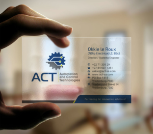 Business Card Design by INDIAN_Ashok for Automation and Control Technologies | Design: #18241690