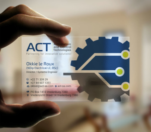 Business Card Design by INDIAN_Ashok for Automation and Control Technologies | Design: #18241694