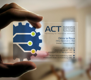 Business Card Design by INDIAN_Ashok for Automation and Control Technologies | Design: #18241695