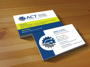 Business Card Design by Creations Box 2015 for Automation and Control Technologies | Design: #18246624