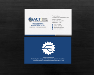 Business Card Design by chandrayaan.creative for Automation and Control Technologies | Design: #18239893