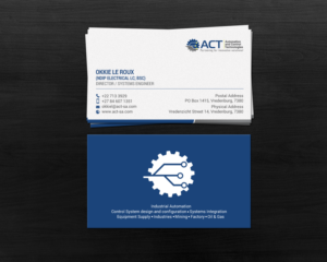 Business Card Design by chandrayaan.creative for Automation and Control Technologies | Design: #18239955